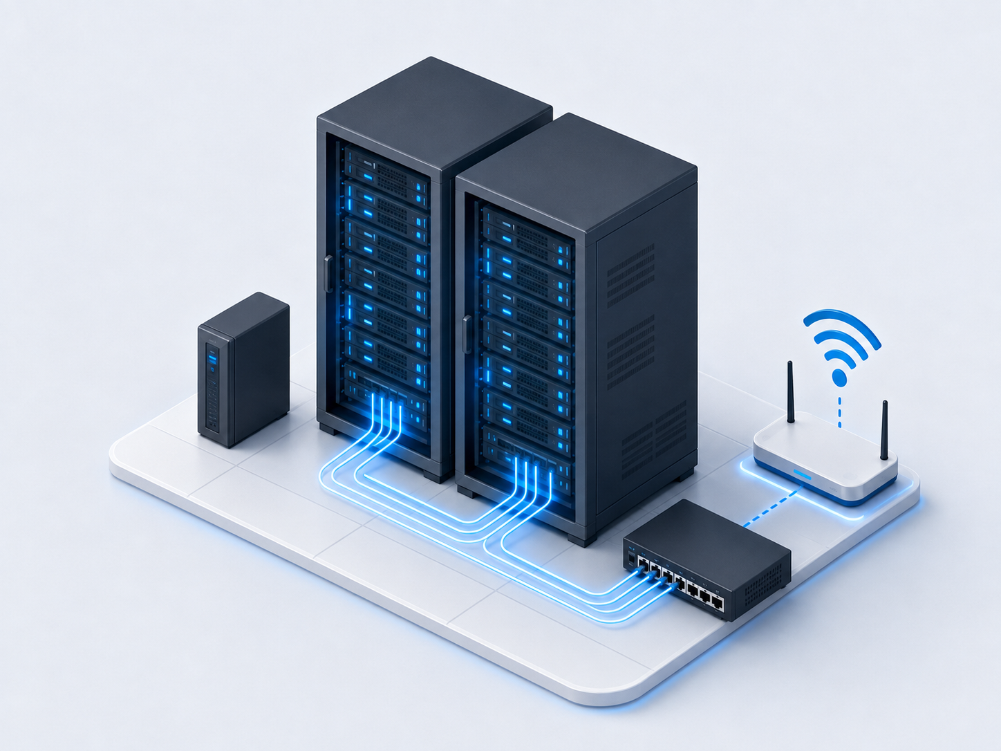Server- und Netzwerk-Infrastruktur vom IT-Systemhaus K&E in Nordhessen